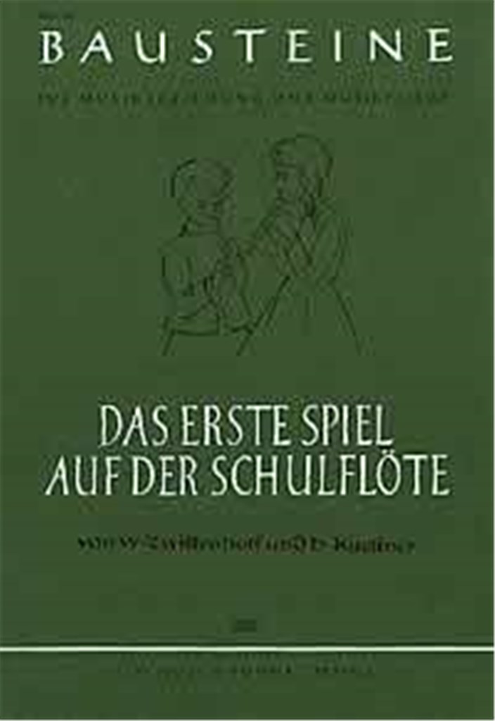 Erste Spiel Auf Der Schulflote