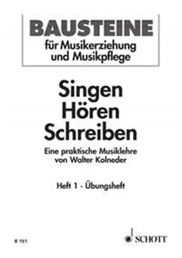 Singen Horen Schreiben 1 Ubungs