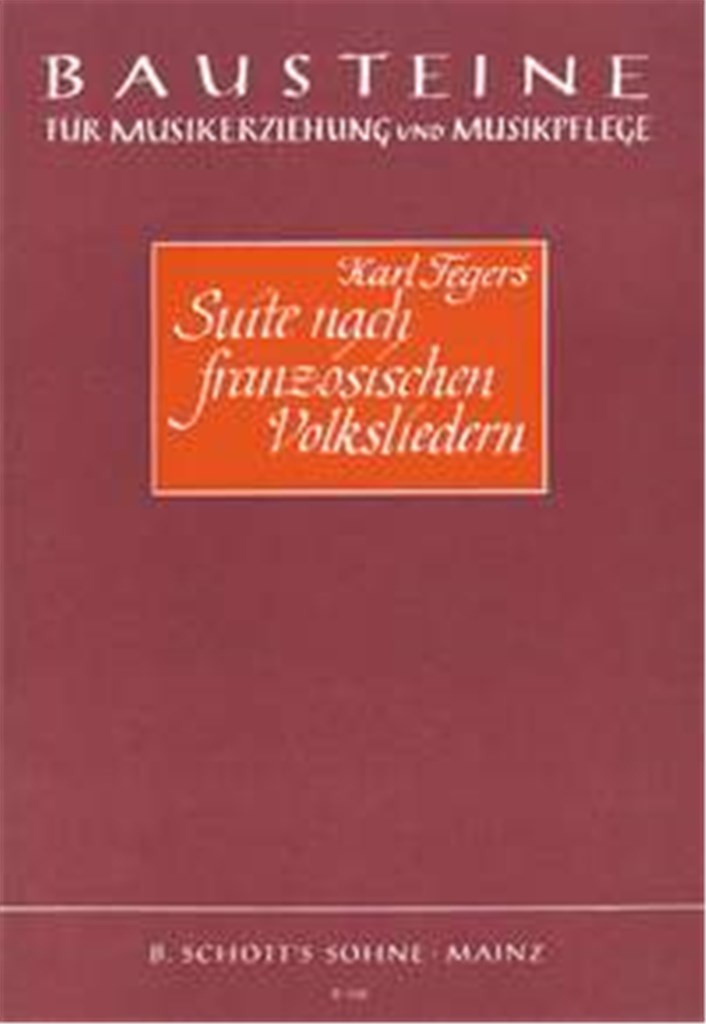 Suite nach franzosischen Volksliedern