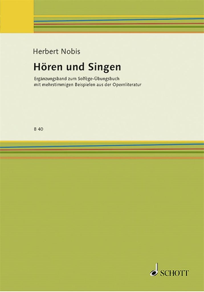 Horen und Singen