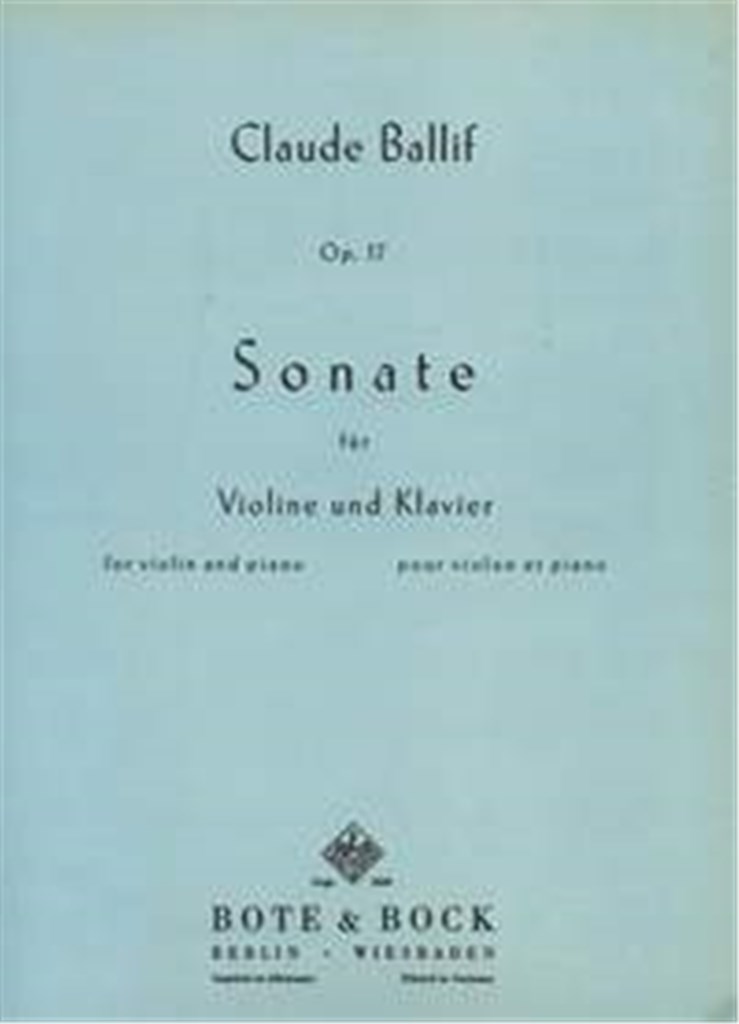 Sonata op. 17