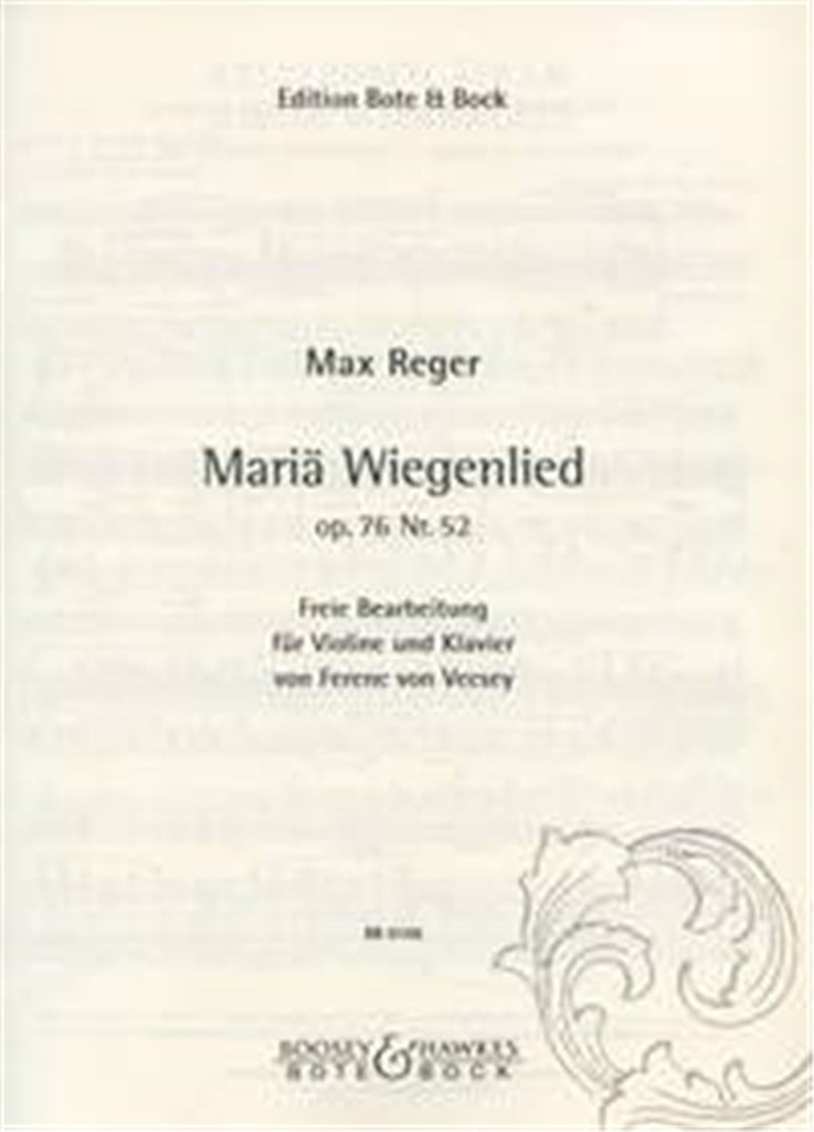The Virgins Slumber Song op. 76/52