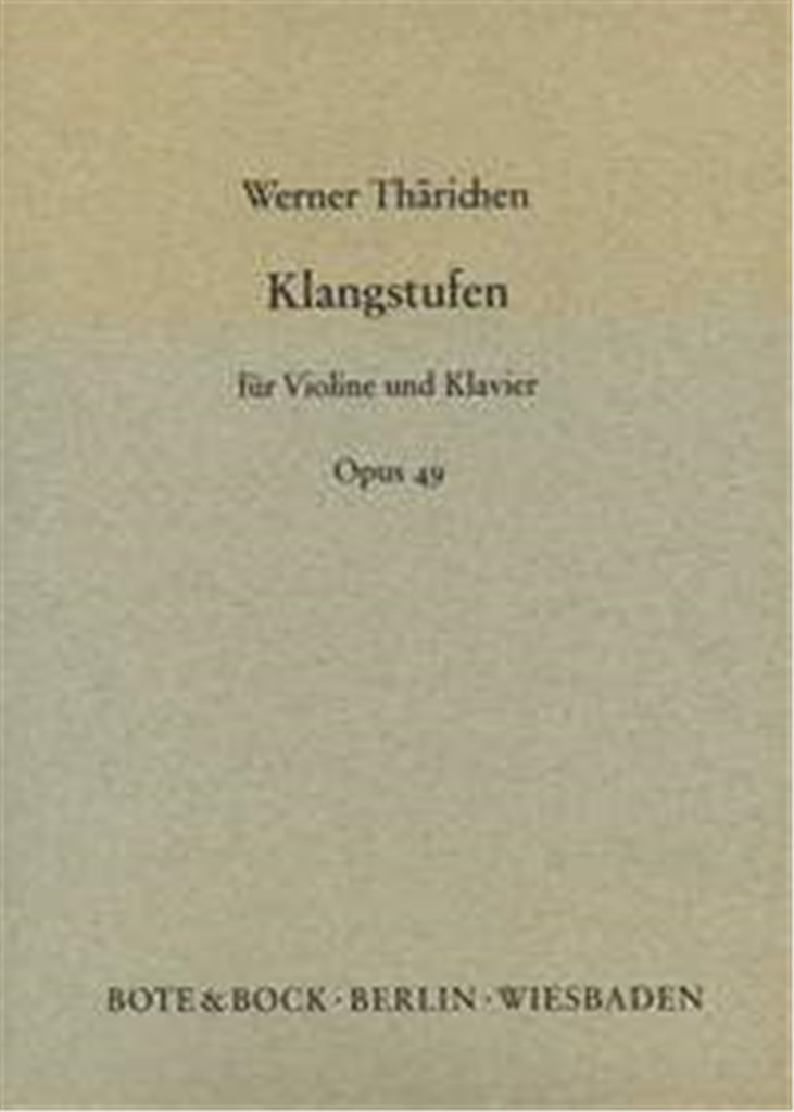 Klangstufen op. 49