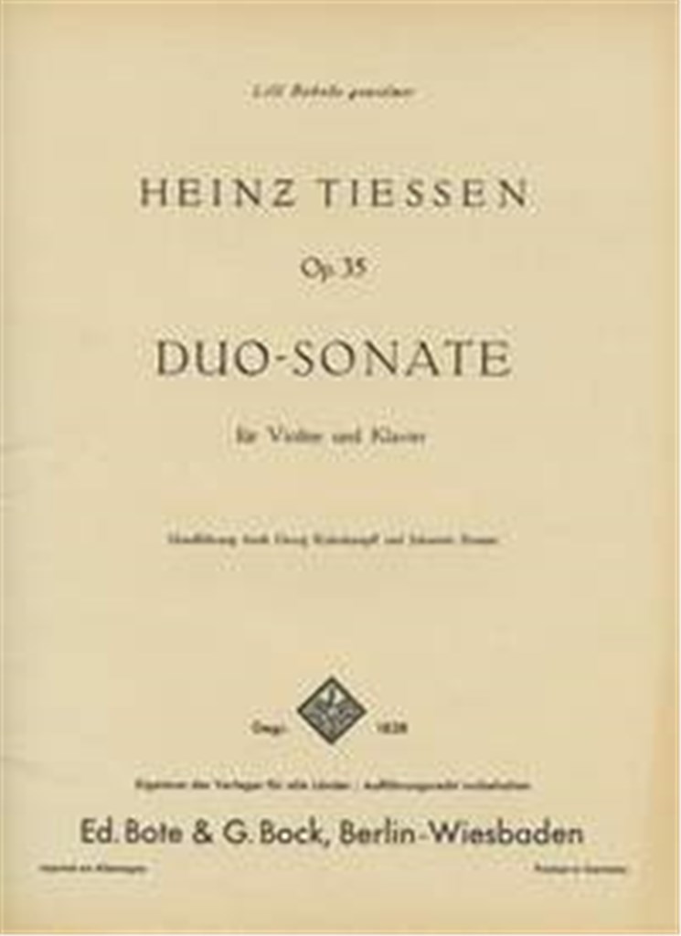 Duo-Sonata op. 35