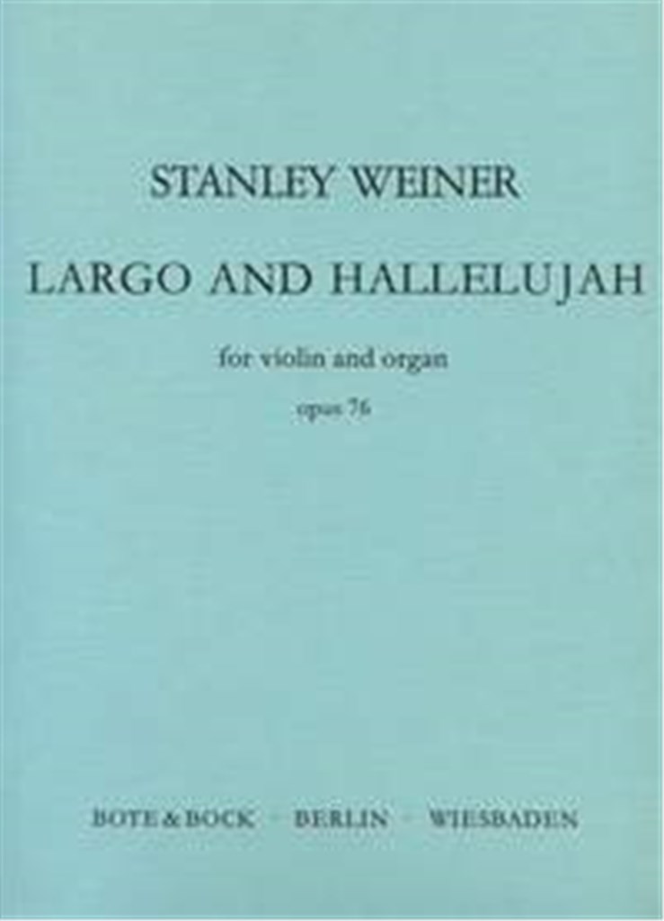 Largo and Hallelujah op. 76