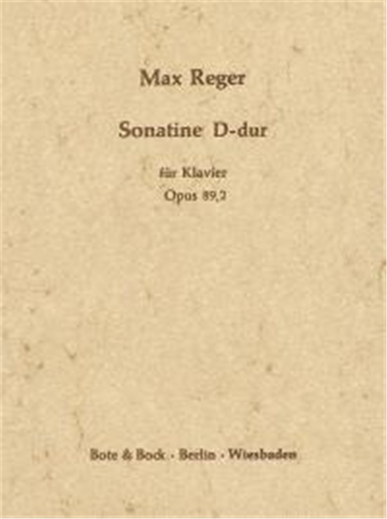 Sonatina No. 2 D Major op. 89