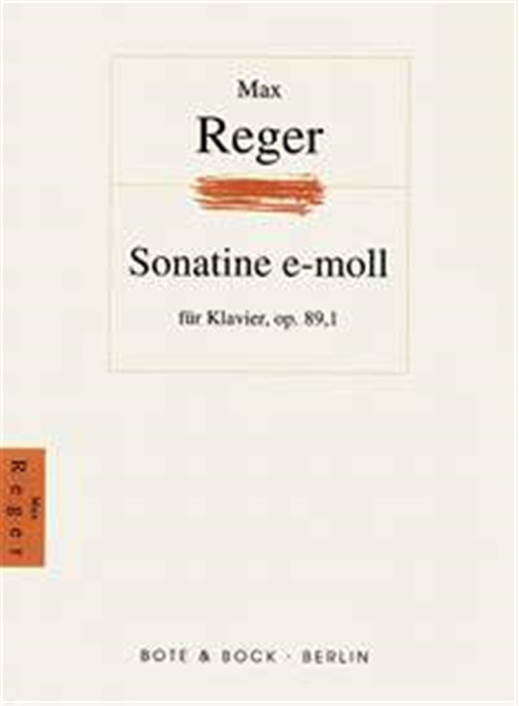 Sonatina No. 1 E Minor op. 89