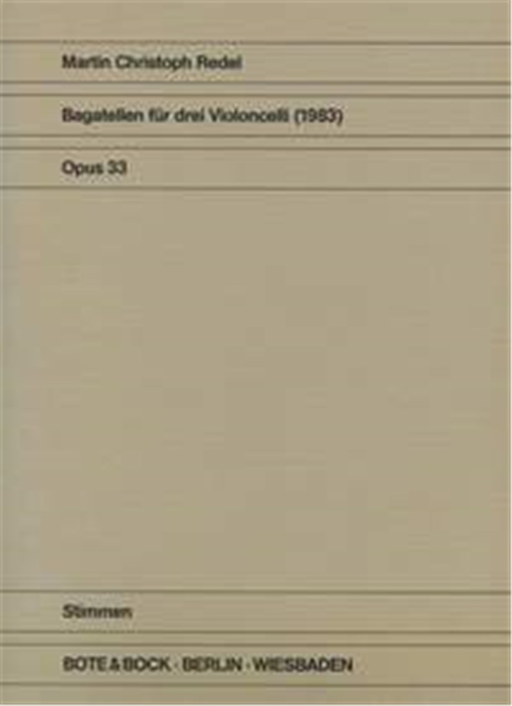 Bagatelles op. 33