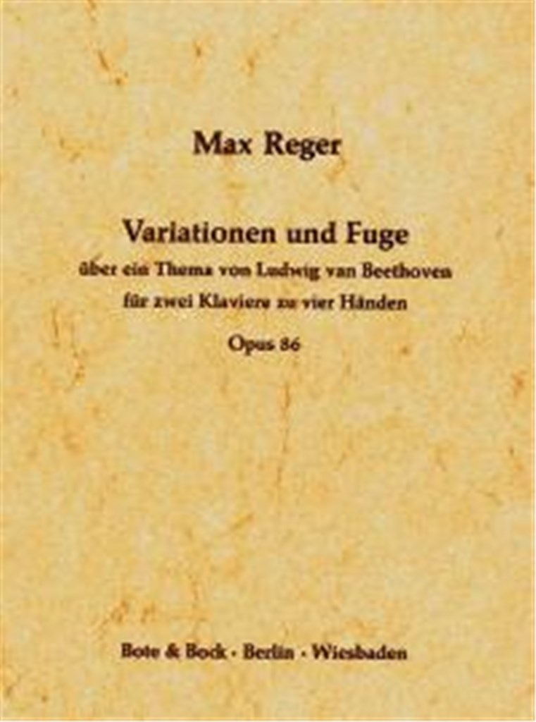 Variations and Fugue op. 86
