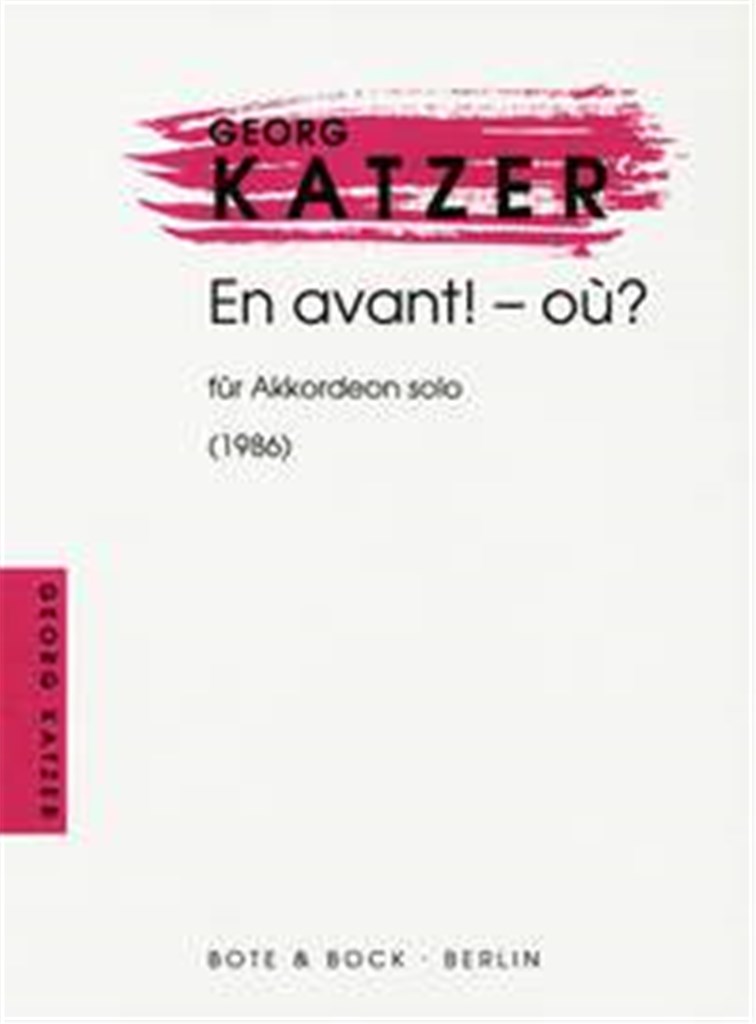 En avant! - ou?