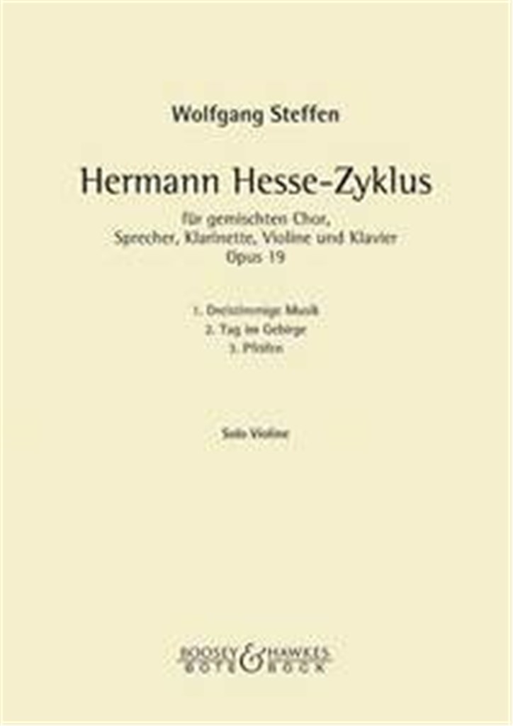 Hermann Hesse-Zyklus op. 19