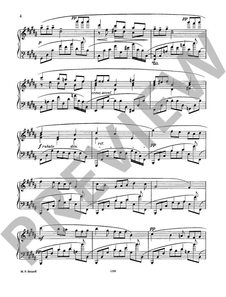 Preludes(5) Opus 16