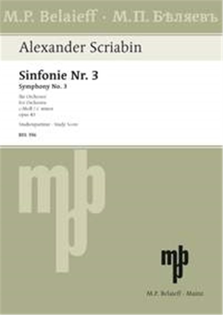 Sinfonia N. 3 Do M. Op. 43 Le Divin Poeme