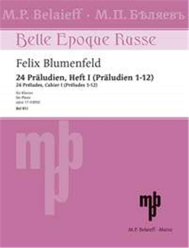 24 Präludien op. 17 Heft 1