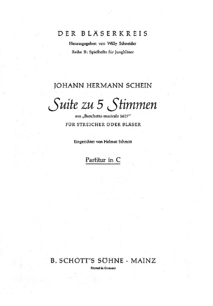 Suite zu 5 Stimmen