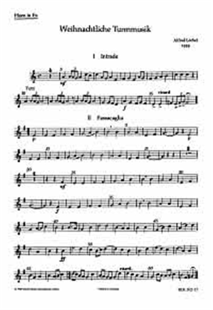 Weihnachtliche Turmmusik