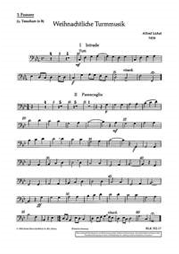 Weihnachtliche Turmmusik