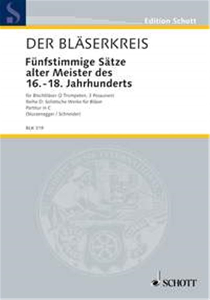 Funfstimmige Satze alter Meister