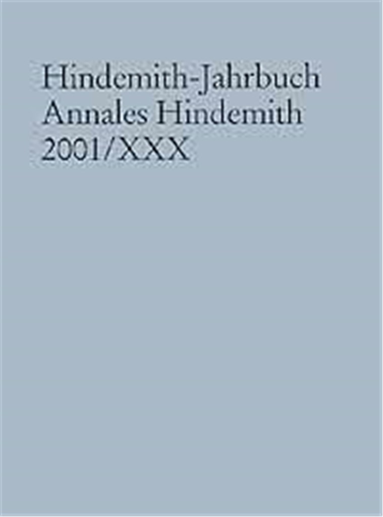 Hindemith-Jahrbuch