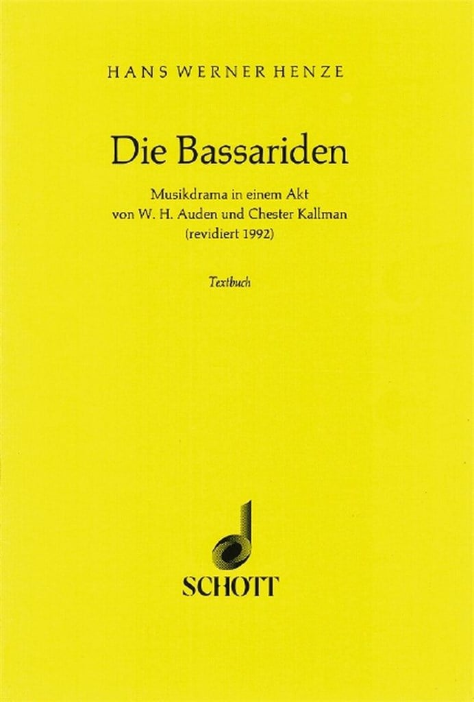 The Bassarids
