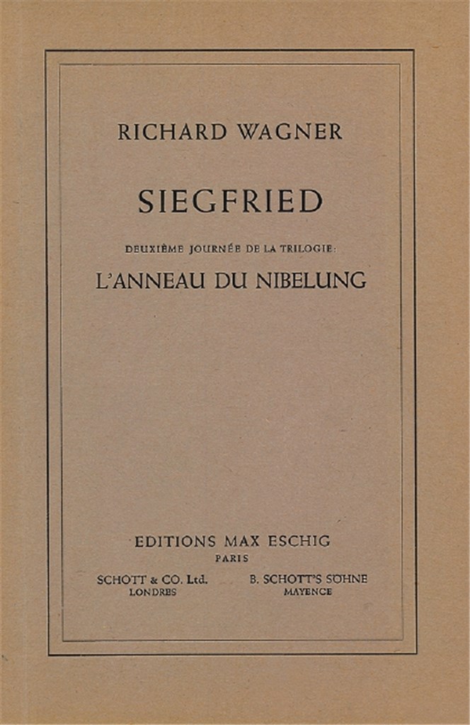 Siegfried WWV 86 C