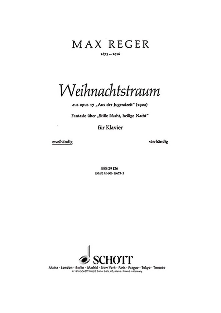 Weihnachtstraum Opus 17/9