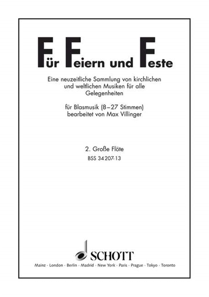 Fur Feiern und Feste