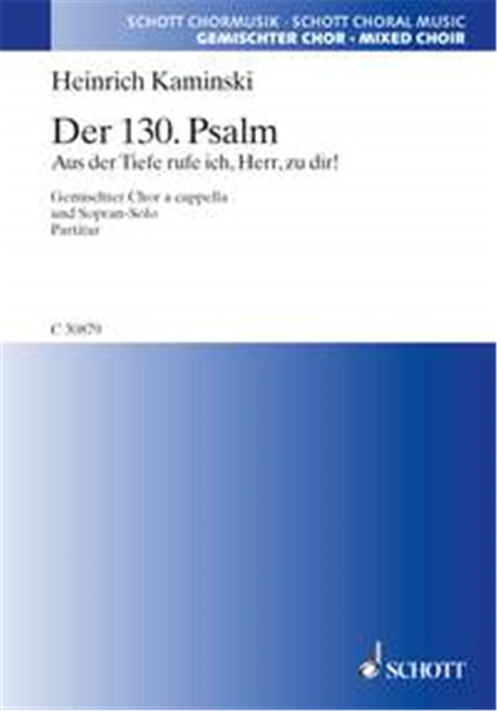 Der 130. Psalm op. 1a