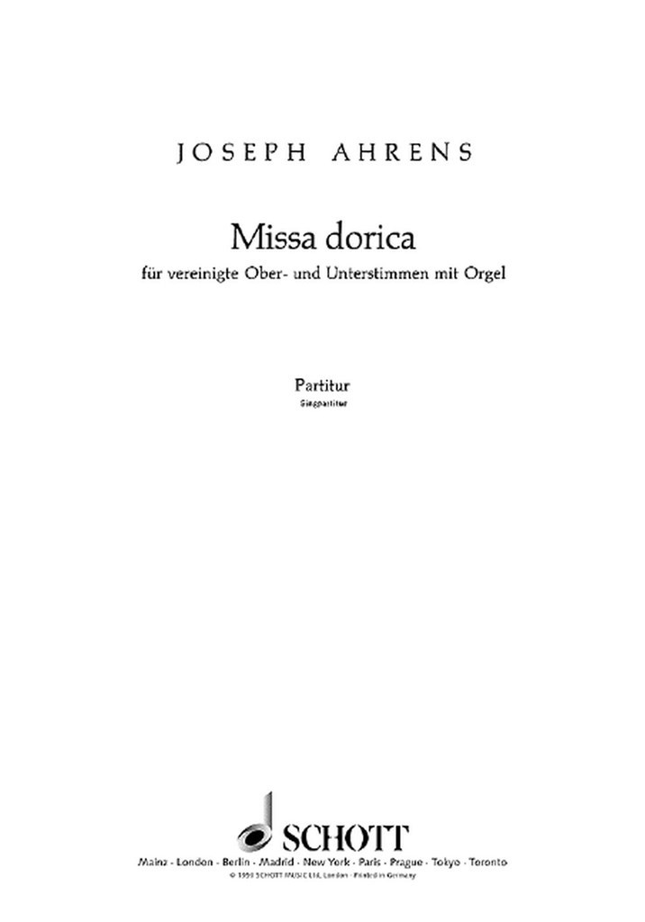 Missa dorica