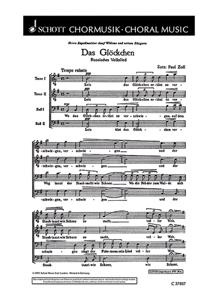 Drei russische Volkslieder