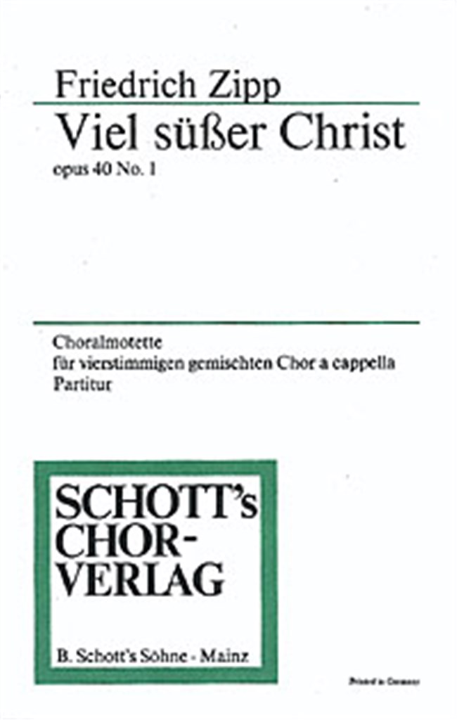 Zwei geistliche Choralmotetten op. 40