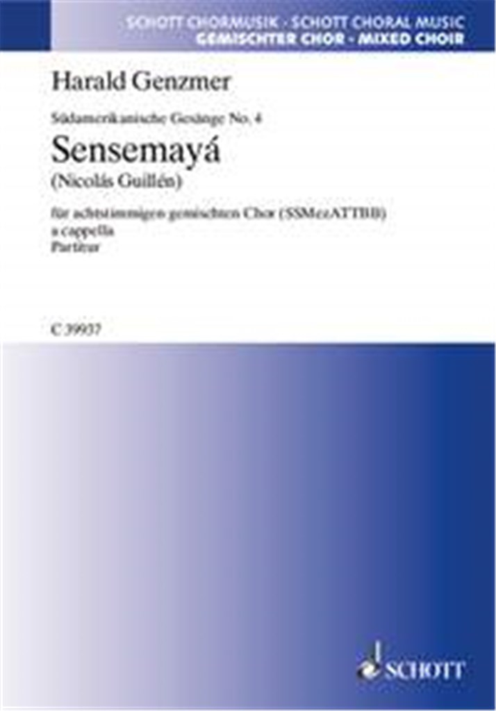 Sudamerikanische Gesange GeWV 21