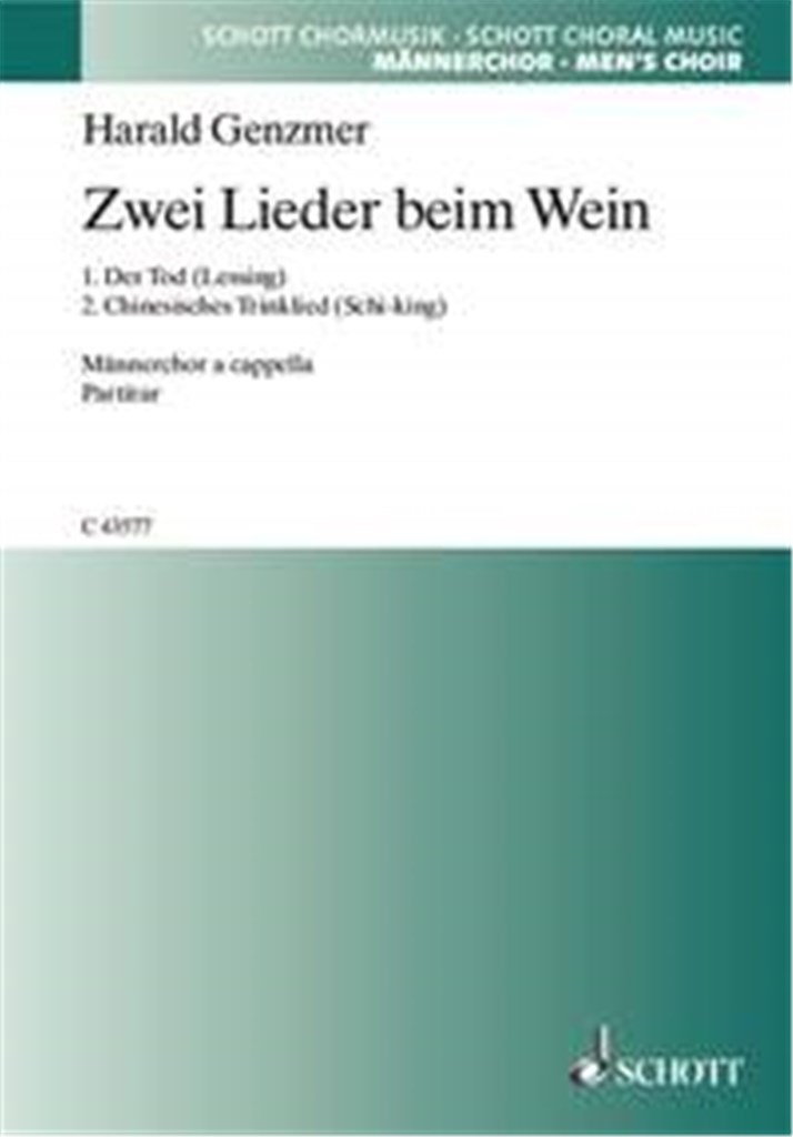 Zwei Lieder beim Wein GeWV 58
