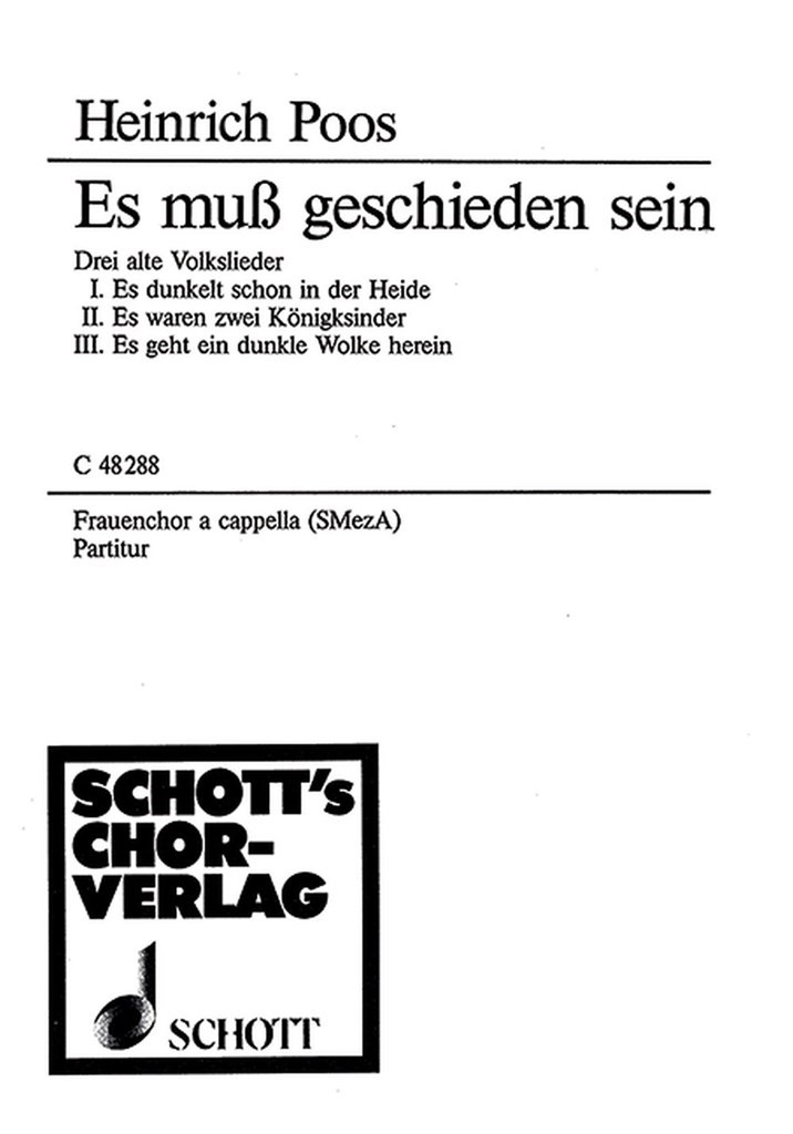 Es Muss Geschieden Sein