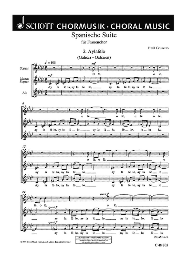 Spanische Suite 2 Aylalelo Vk