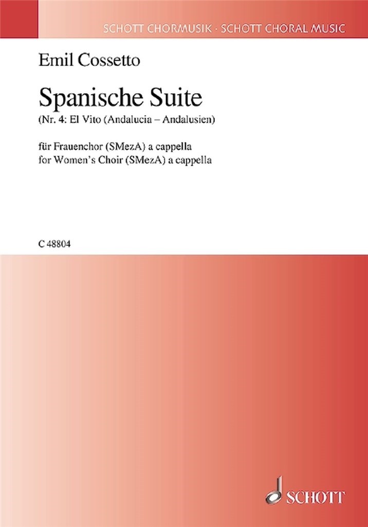 Spanische Suite 4 El Vito Vk