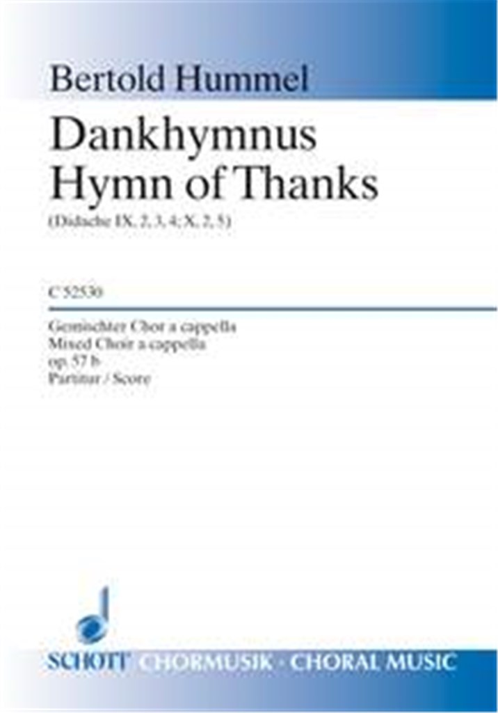 Hymn of Thanks op. 57b