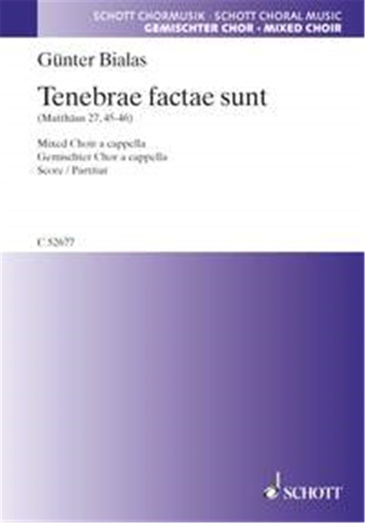 Tenebrae factae sunt