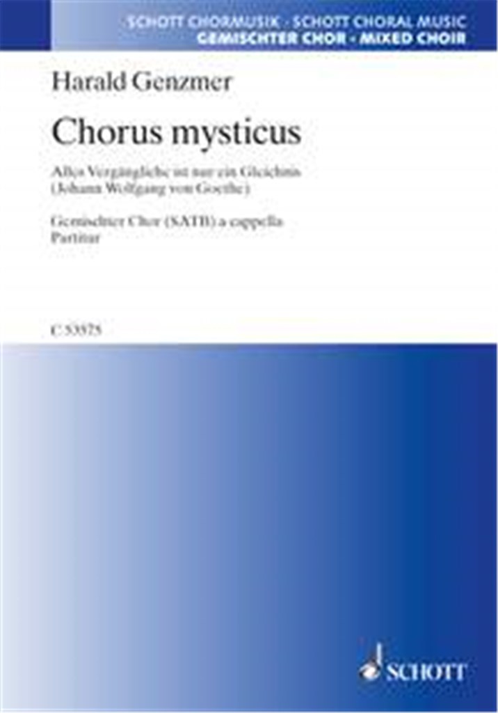 Chorus mysticus GeWV 47