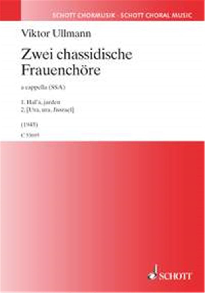 Two Hasidic pieces for female choir