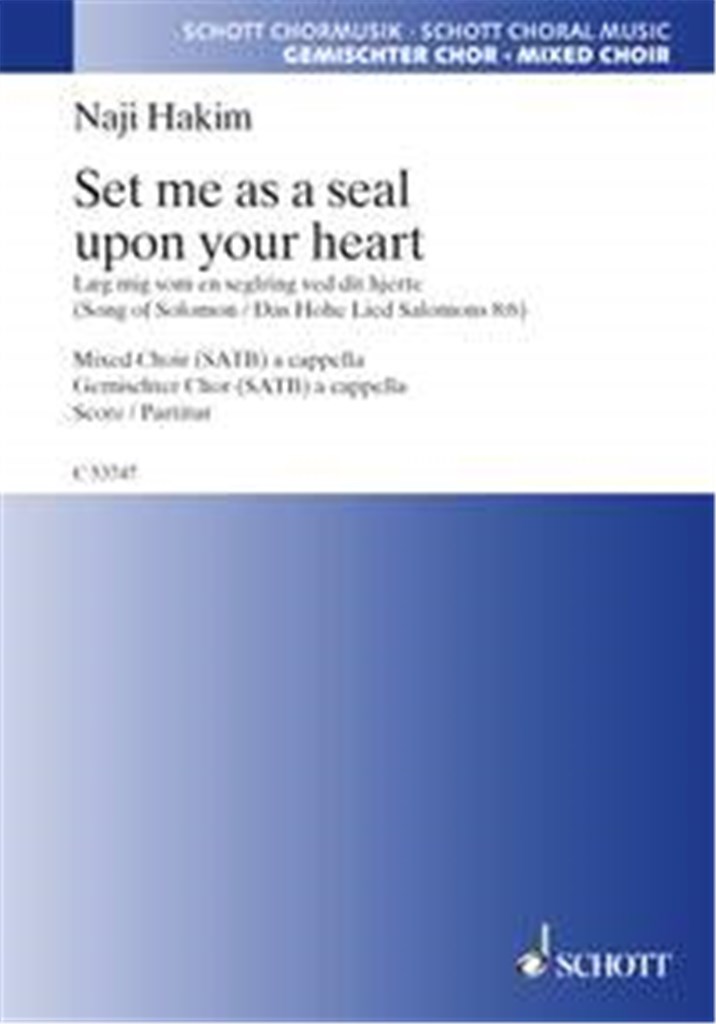 Set me as a seal upon your heart