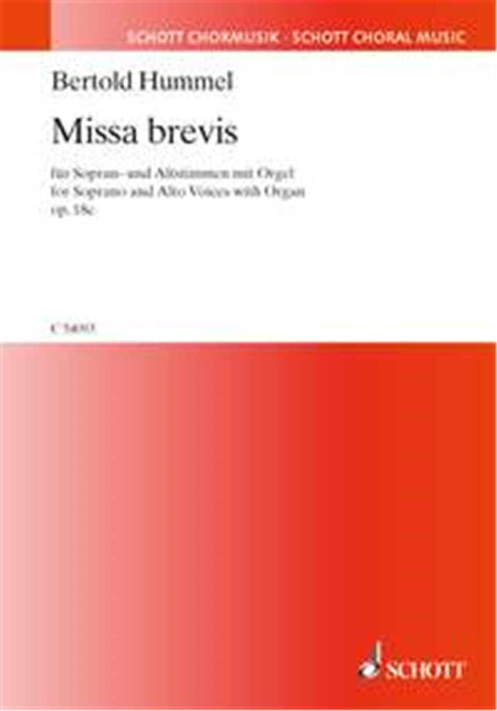 Missa brevis op. 18c