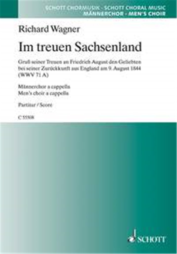 Im treuen Sachsenland WWV 71 A