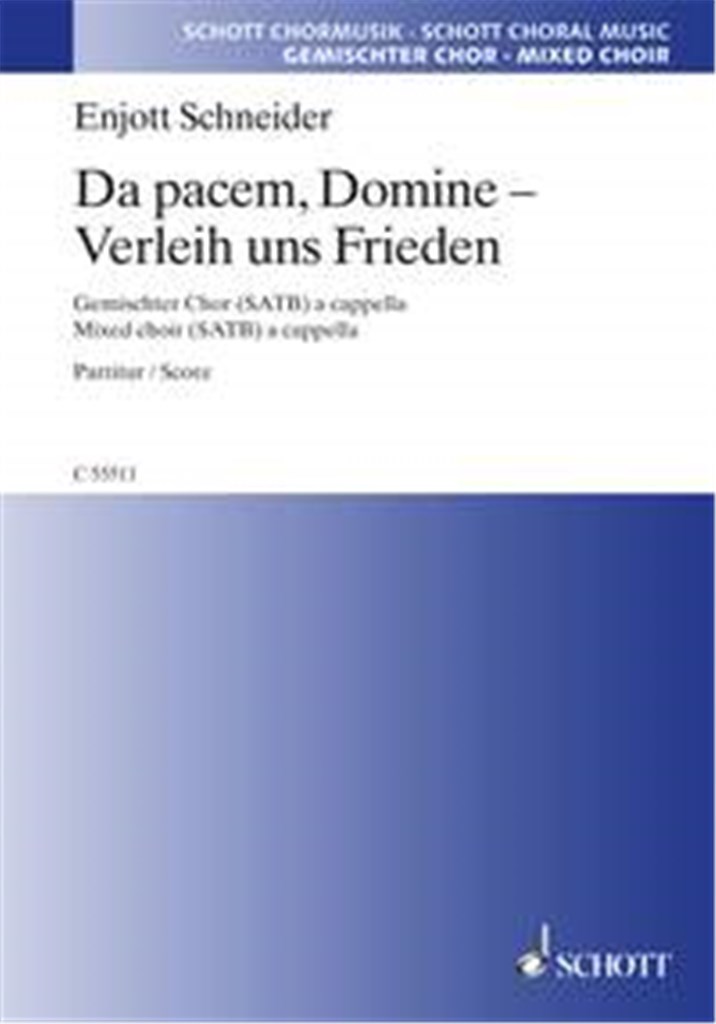 Da pacem, Domine - Verleih uns Frieden