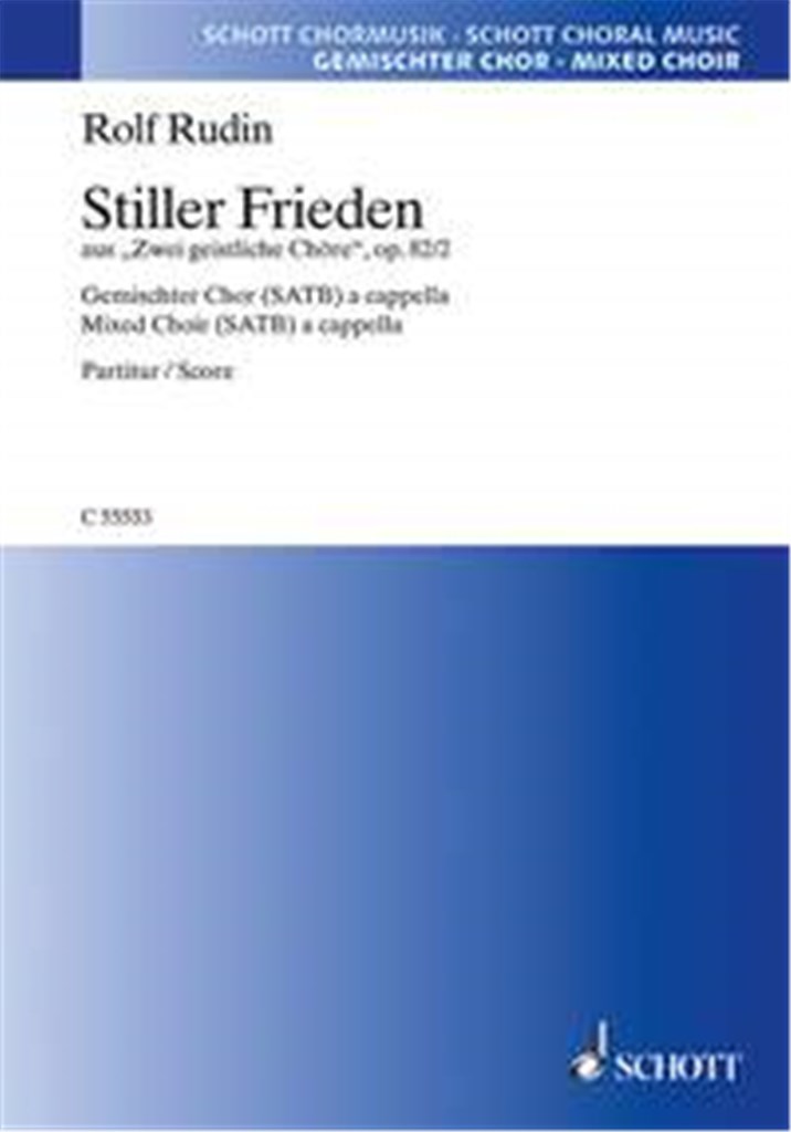 Stiller Frieden op. 82/2