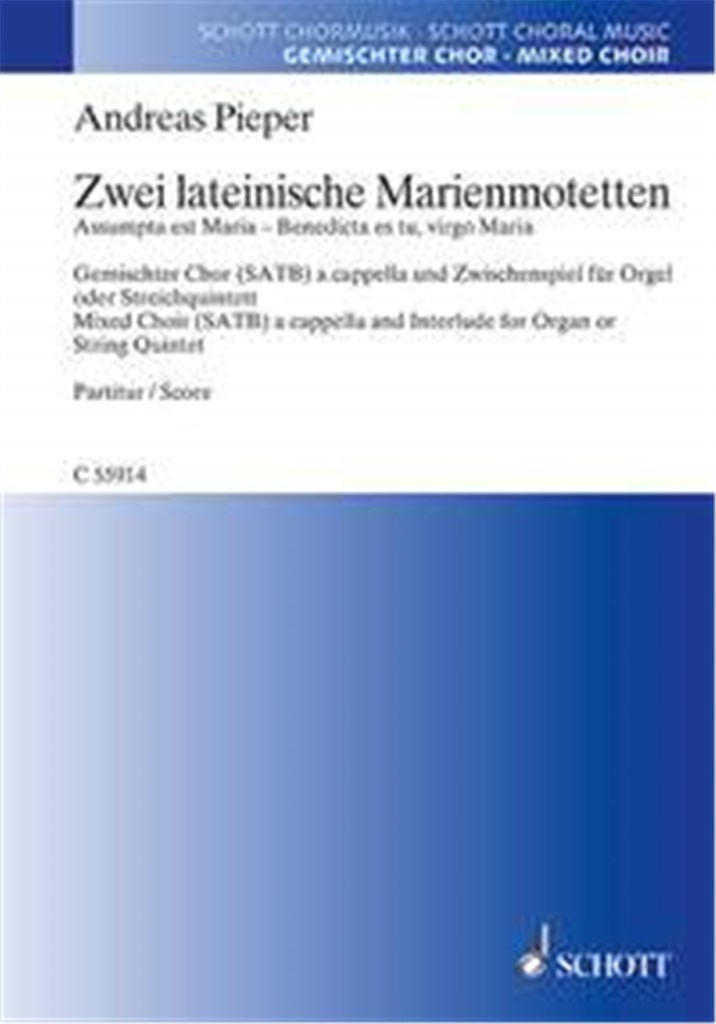 Zwei lateinische Marienmotetten