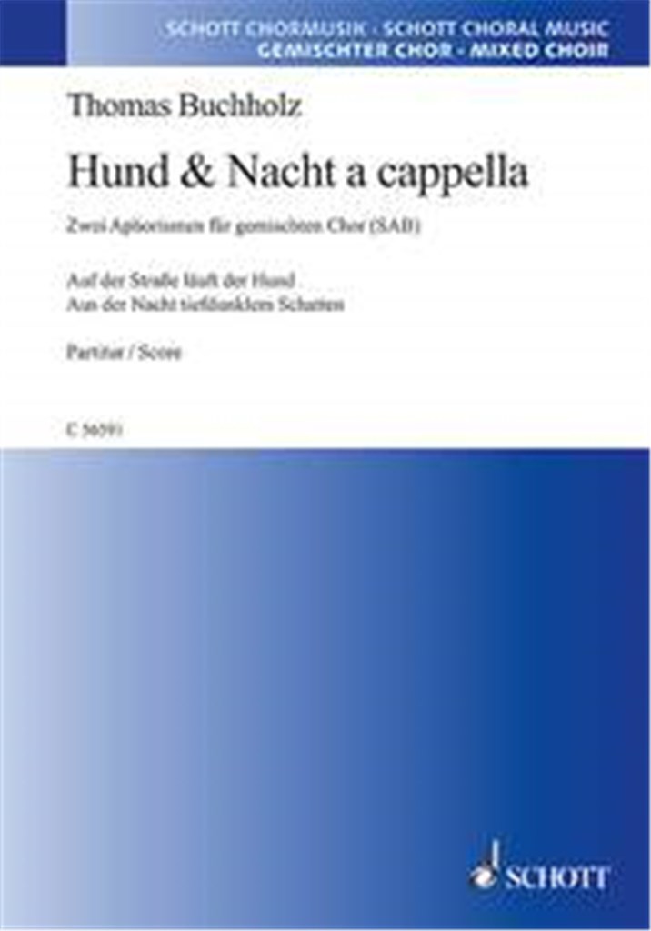 Zwei Chorstucke fur dreistimmigen Chor