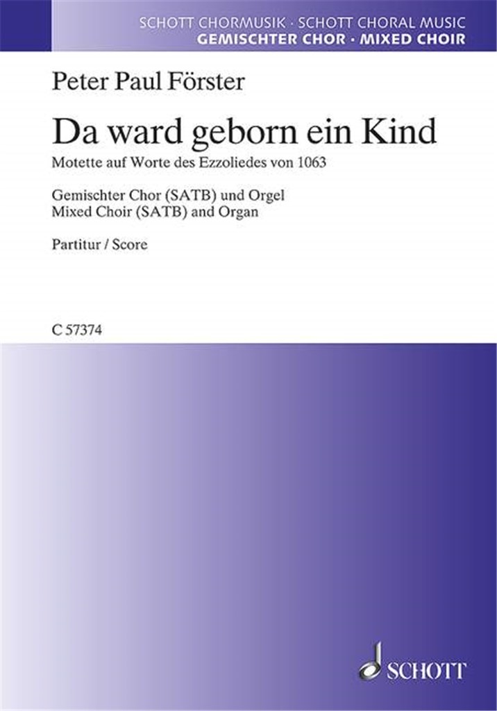 Da ward geborn ein Kind