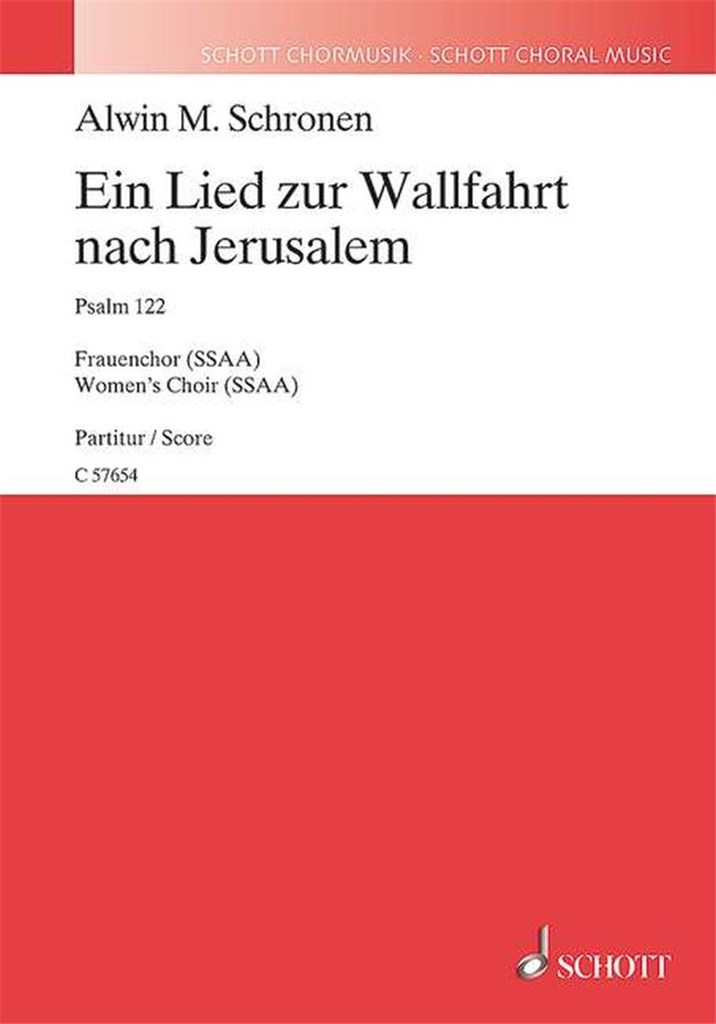 Ein Lied zur Wallfahrt nach Jerusalem