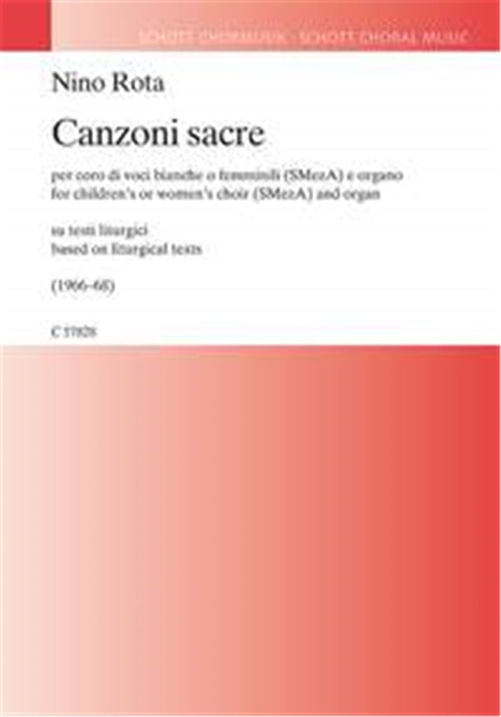 Canzoni Sacre